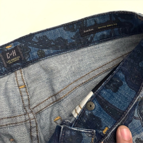 Citizens Of Humanity Womens Floral Paisley Avedon Low Rise Skinny Leg Jeans 26 - Picture 7 of 11